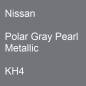 Preview: Nissan, Polar Gray Pearl Metallic, KH4.